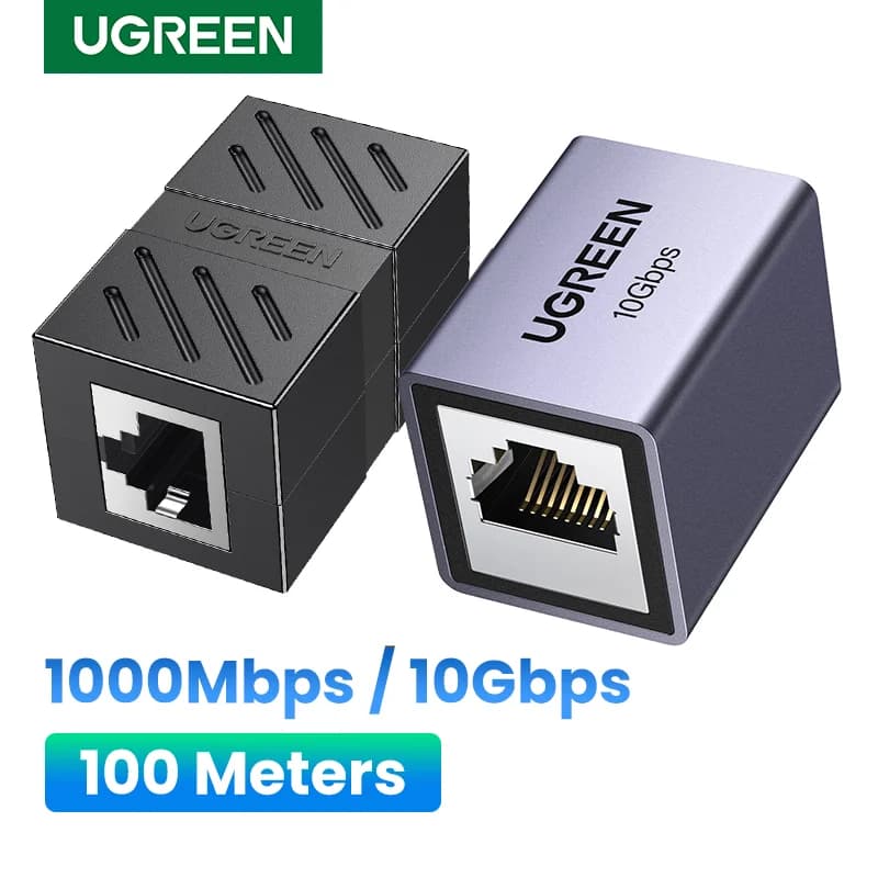 Kabelážna prepájačka RJ45 samica–samica