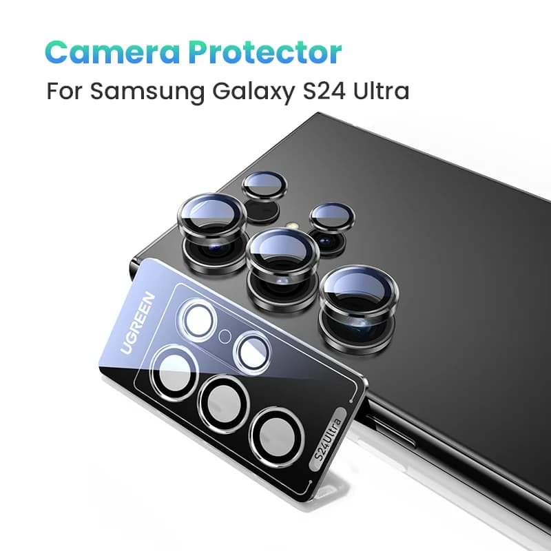 Ochrana objektívu fotoaparátu s plným pokrytím pre Samsung Galaxy