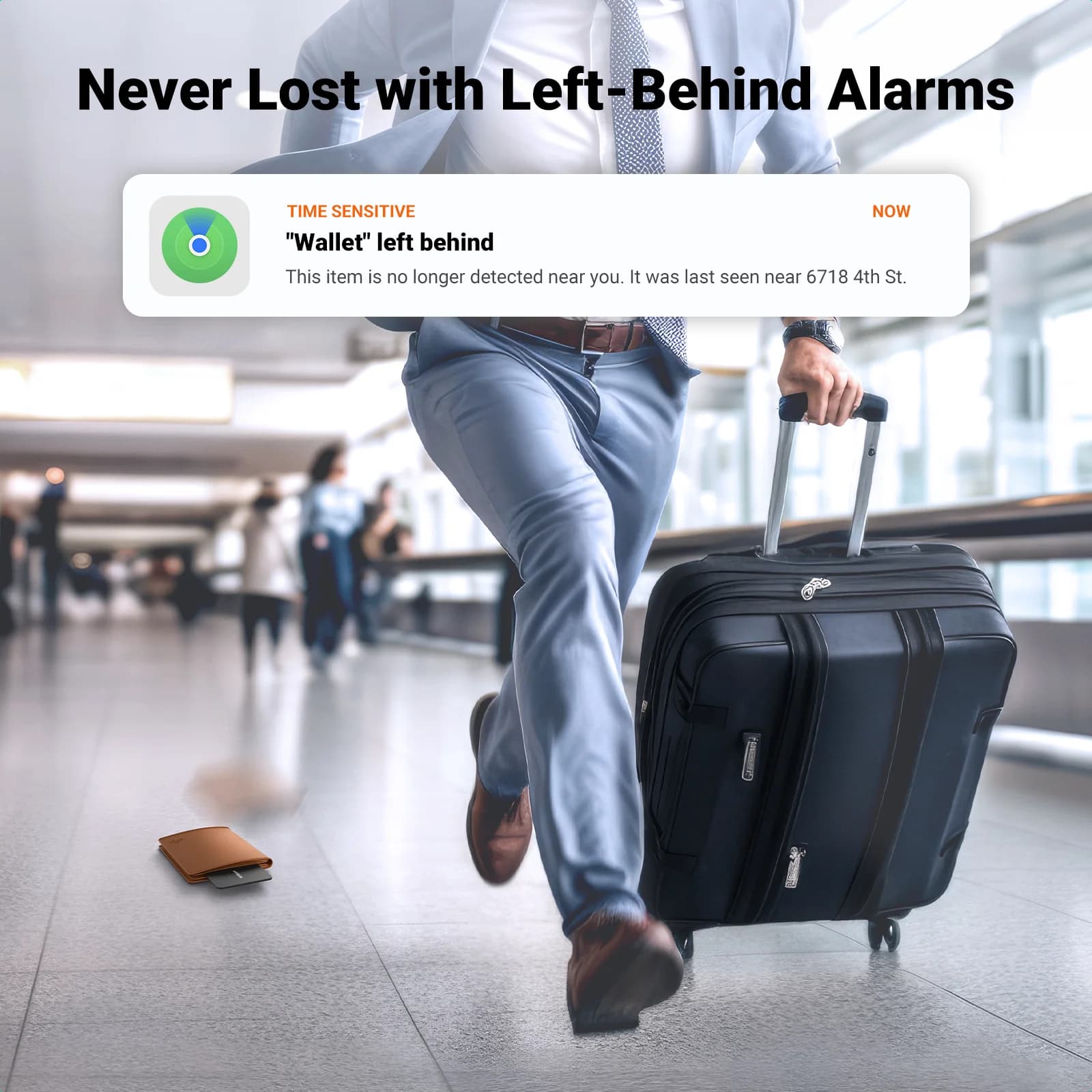 Kartový Bluetooth Smart Tag Tracker pre iOS