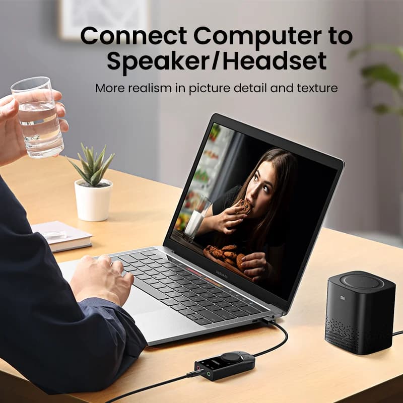 Externá USB zvuková karta – audio rozhranie