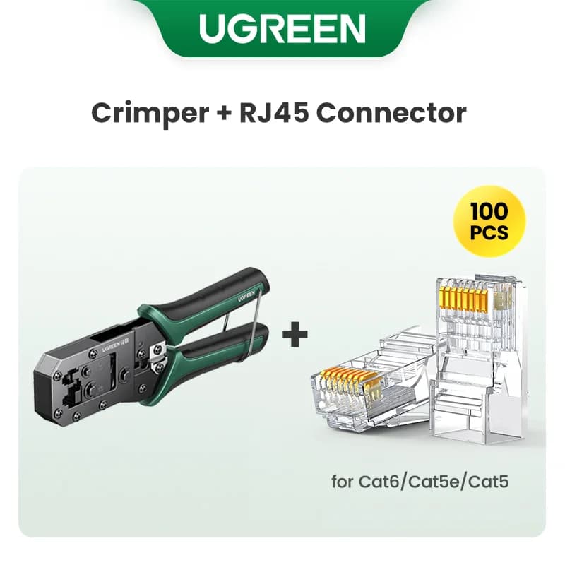 Lisovacie kliešte RJ45 pre ethernetové káble CAT6/7