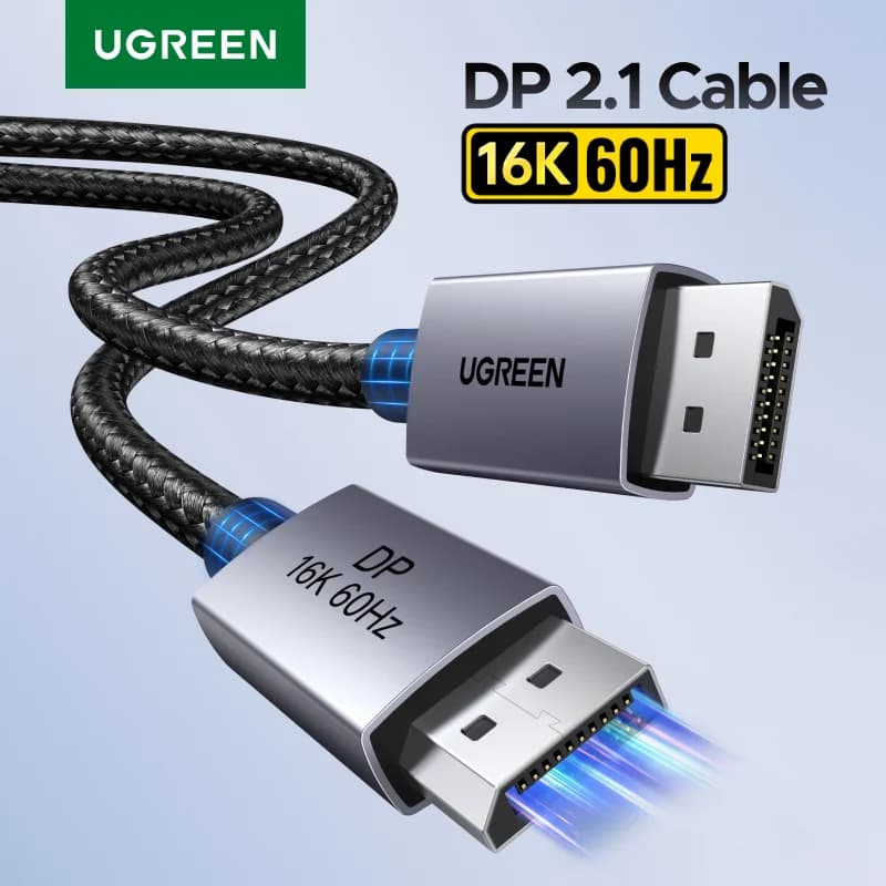 Kábel DisplayPort 2.1, podpora videa 8K 60Hz HDR