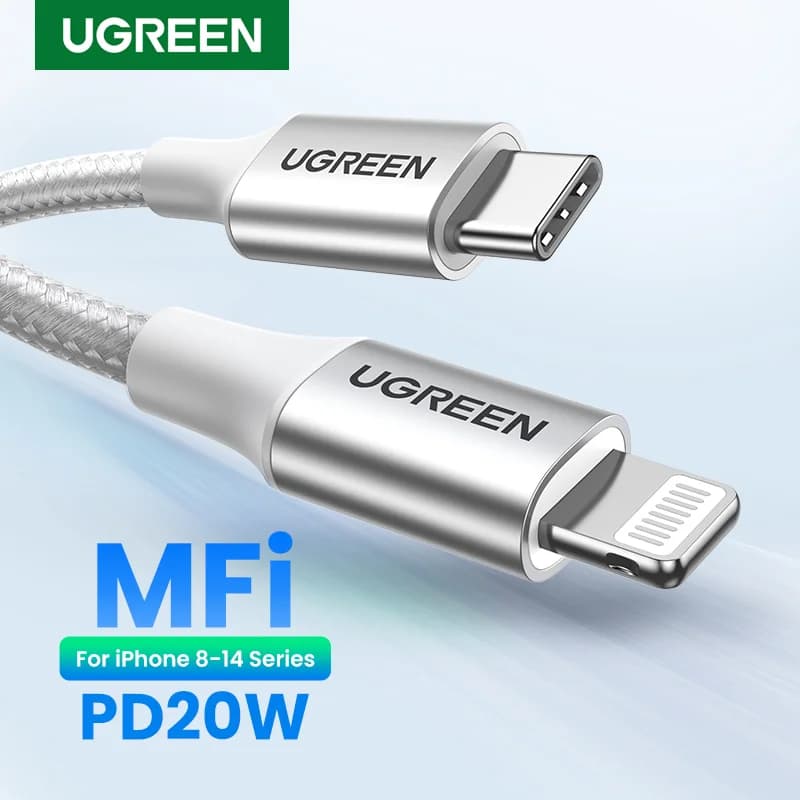 MFi USB-C na Lightning kábel, PD rýchlonabíjanie 30W
