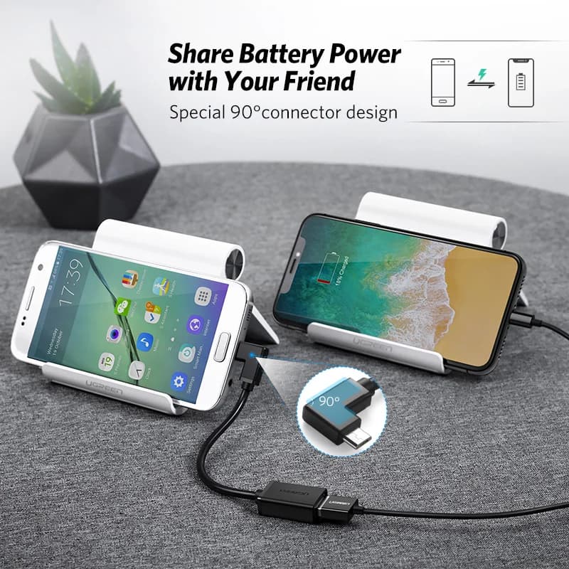 Kabel Micro USB OTG adaptér