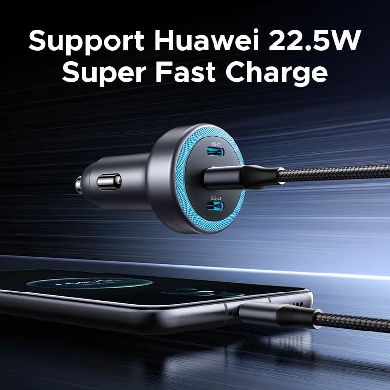 Automobilová nabíjačka USB-C PD, 30 W