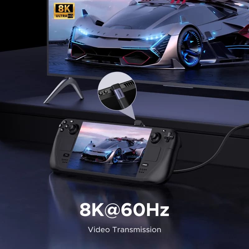 Sada 2 kusov pravouhlý adaptér USB-C na USB-C