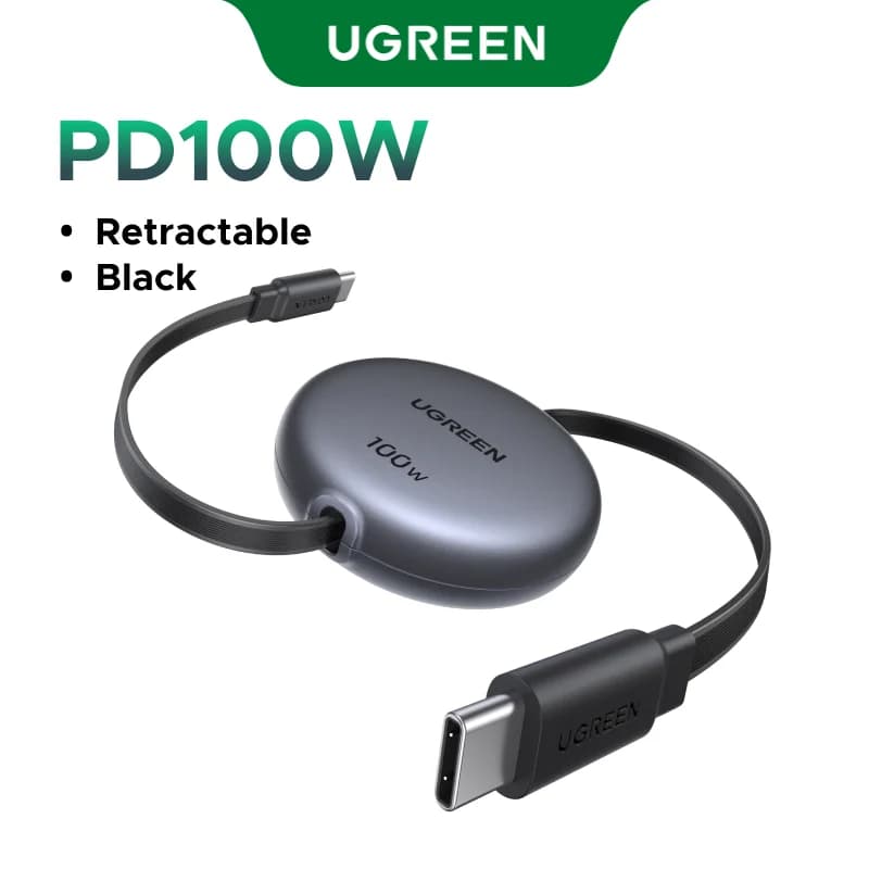 Zásuvný kábel USB-C na USB-C, rýchlonabíjanie 100W